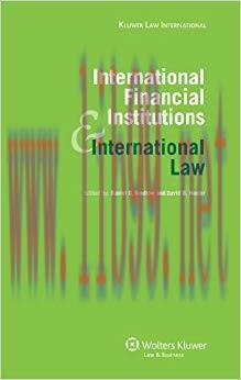 (PDF)International Financial Institutions and International Law