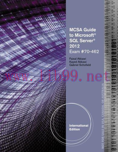 [FOX-Ebook]MCSA Guide to Microsoft SQL Server 2012 (Exam 70-462)