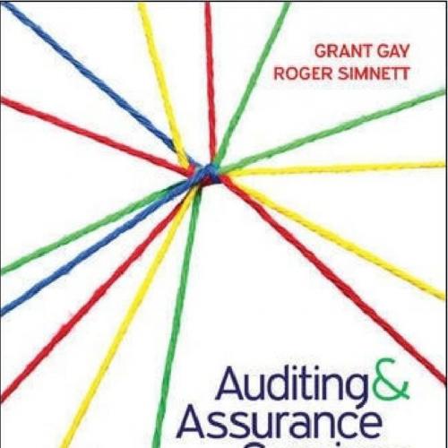 Auditing and Assurance Services In Australia 6th Edition - Wei Zhi