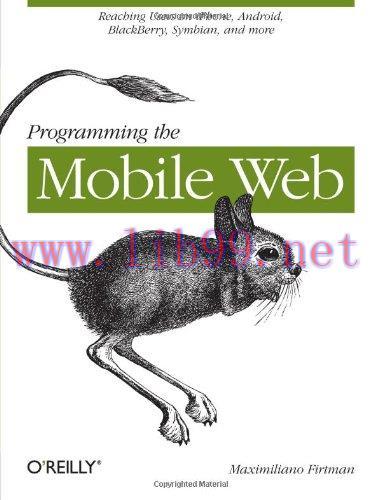 [FOX-Ebook]Programming the Mobile Web