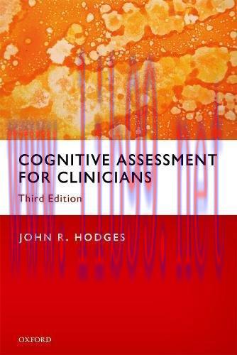 [AME]Cognitive Assessment for Clinicians, 3rd Edition (PDF)