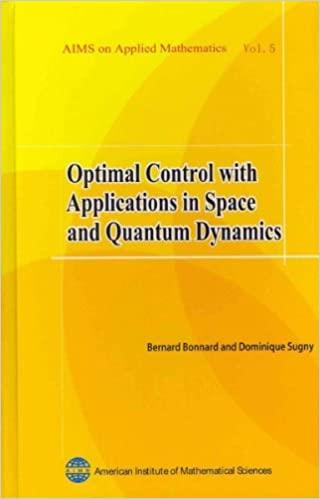 Optimal Control with Applications in Space and Quantum Dynamics