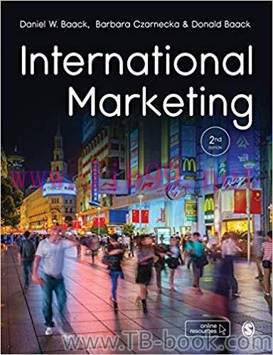 International Marketing 2nd Edition by Daniel W. Baack 课本