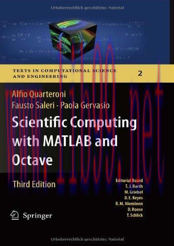 [FOX-Ebook]Scientific Computing with MATLAB and Octave, 3rd Edition