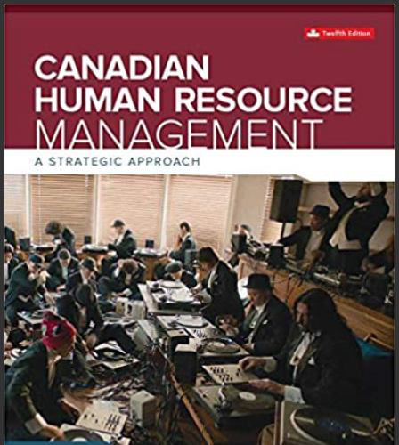 (PPT)Canadian Human Resource Management, 12th Canadian Edition.zip