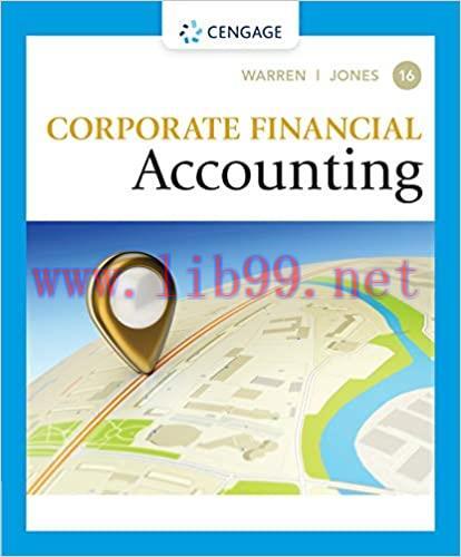 [PDF]Corporate Financial Accounting 16e [Carl S. Warren]