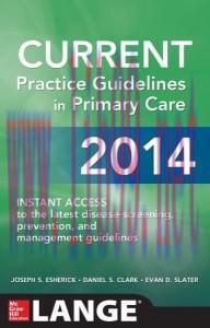 [AME]CURRENT Practice Guidelines in Primary Care 2014 (Lange) 12th Edition (EPUB)