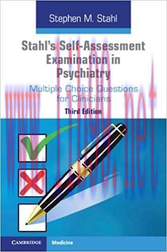 [AME]Stahl&rsquo;s Self-Assessment Examination in Psychiatry: Multiple Choice Questions for Clinician...