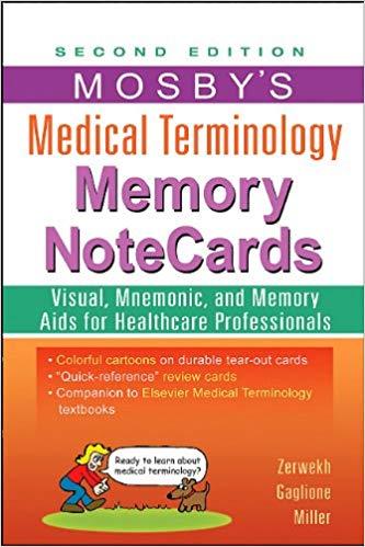 Mosby&rsquo;s Medical Terminology Memory NoteCards 2nd