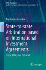 [PDF]State-to-state Arbitration based on International Investment Agreements: Scope, Utility an...