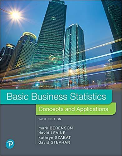 （SM）Basic&nbsp;Business&nbsp;Statistics&nbsp;Concepts&nbsp;and&nbsp;Applications 14th.zip