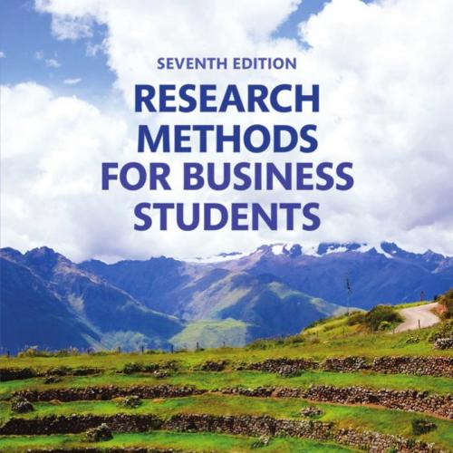 Research Methods for Business Students 7th Edition