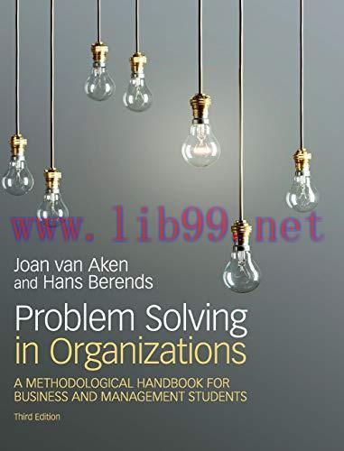 [FOX-Ebook]Problem Solving in Organizations, 3rd Edition