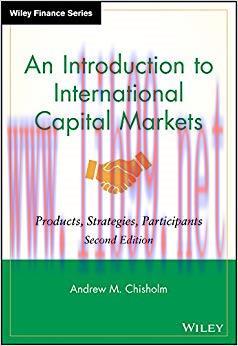 (PDF)An Introduction to International Capital Markets: Products, Strategies, Participants (The ...
