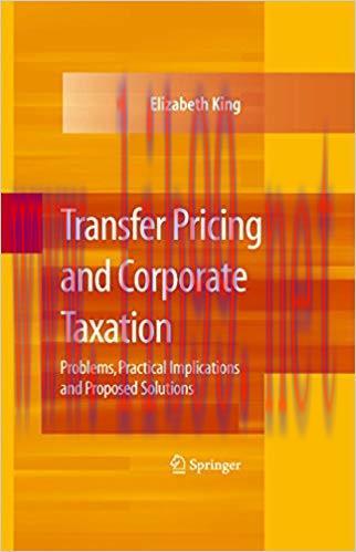(PDF)Transfer Pricing and Corporate Taxation: Problems, Practical Implications and Proposed Sol...