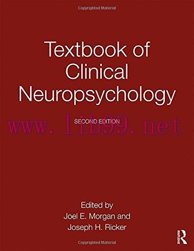 [AME]Textbook of Clinical Neuropsychology, 2nd Edition (EPUB)