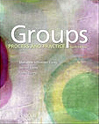 (Test Bank)Groups Process and Practice, 10th Edition.zip