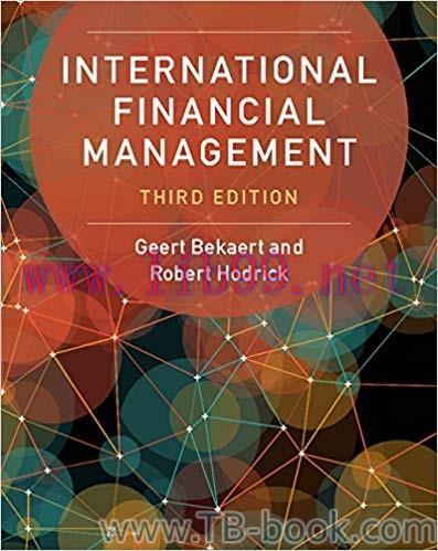 International Financial Management 3rd Edition by Geert Bekaert 课本