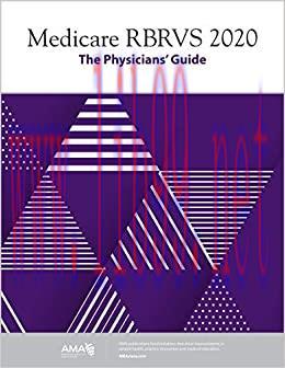(PDF)Medicare RBRVS 2020: The Physicians&rsquo; Guide (The Physician&rsquo;s Guide)