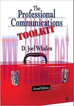 (PDF)The Professional Communications Toolkit 1st Edition