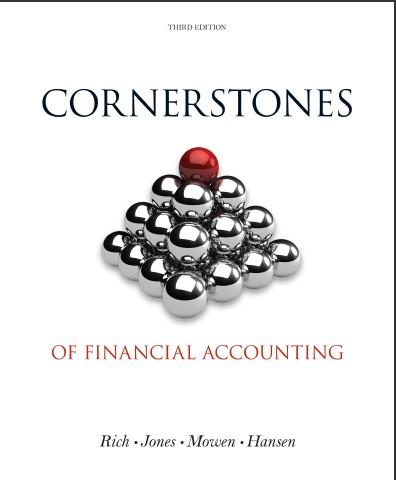 (Solution Manual)Cornerstones of Financial Accounting 3rd Edition by Rich.zip