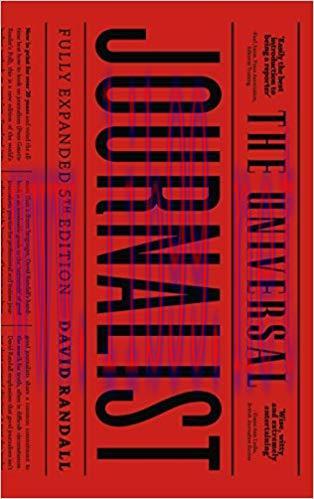 The Universal Journalist &ndash; Fifth Edition 5th Edition,