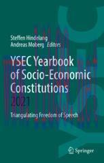 [PDF]YSEC Yearbook of Socio-Economic Constitutions 2021: Triangulating Freedom of Speech