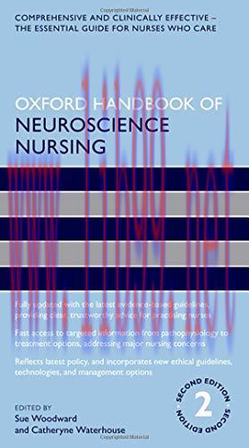 [AME]Oxford Handbook of Neuroscience Nursing (Oxford Handbooks in Nursing), 2nd Edition (Origin...