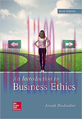 (PDF)An Introduction to Business Ethics 6th Edition by Joseph DesJardins