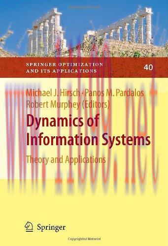 [FOX-Ebook]Dynamics of Information Systems: Theory and Applications
