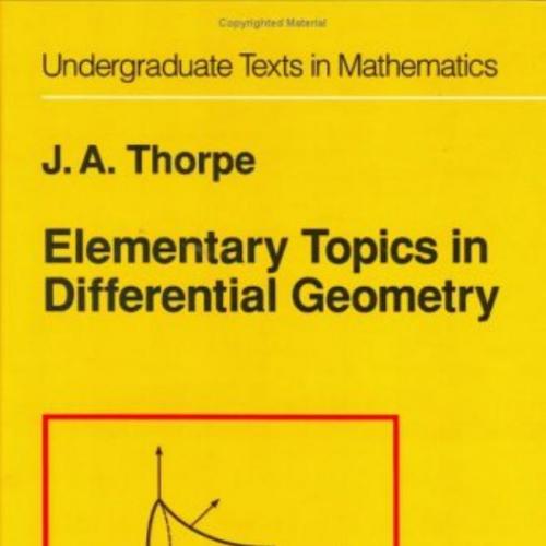Elementary topics in differential geometry - Wei Zhi