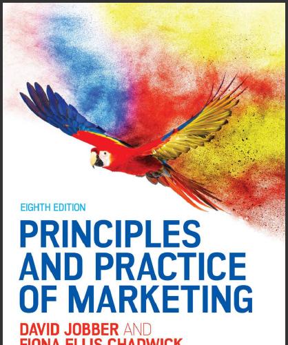 (SM)Principles and Practice of Marketing 8th Edition by David Jobber.zip