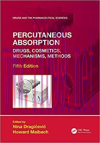 [PDF]Percutaneous Absorption Drugs, Cosmetics, Mechanisms, Methods 5th Edition