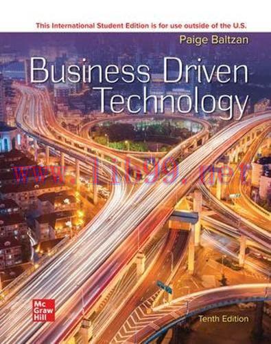 [FOX-Ebook]Business Driven Technology, 10th Edition