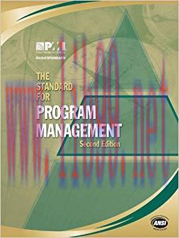 (PDF)The Standard for Program Management, Second Edition Original Edition