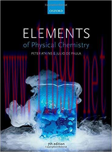 [PDF]Elements of Physical Chemistry 7th Edition [Peter Atkins] + 6e
