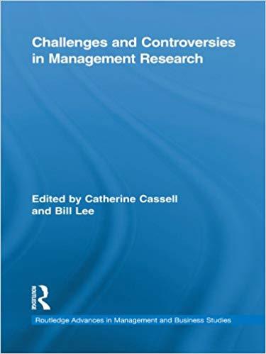 (PDF)Challenges and Controversies in Management Research (Routledge Advances in Management and ...