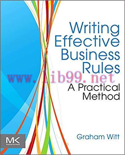 (PDF)Writing Effective Business Rules (Academic Press Advanced Finance) 3rd Edition