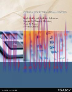 [AME]Study Guide and Student's Solutions Manual for Organic Chemistry, 7th Edition: Pearson New...