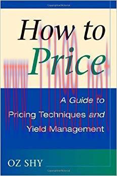 (PDF)How to Price: A Guide to Pricing Techniques and Yield Management