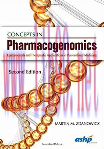 [PDF]Concepts in Pharmacogenomics, 2nd Edition