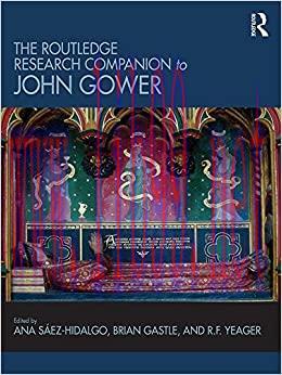 (PDF)The Routledge Research Companion to John Gower