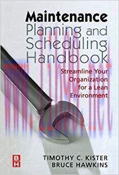 (PDF)Maintenance Planning and Scheduling: Streamline Your Organization for a Lean Environment 1...