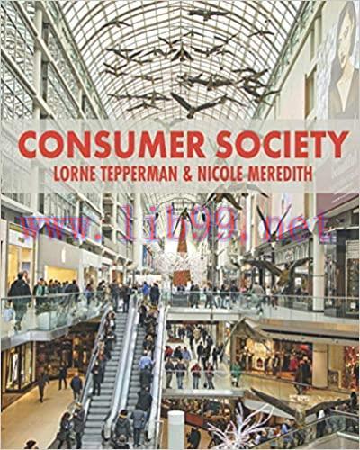 (PDF)Consumer Society