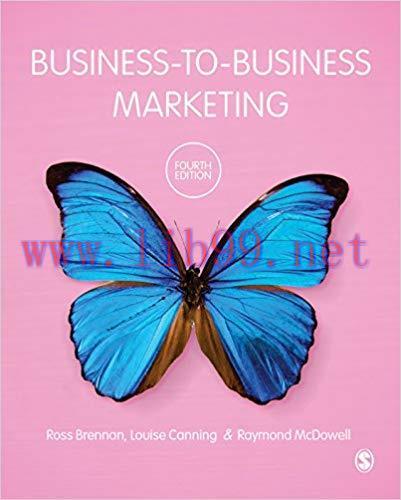 Business-to-Business Marketing 4th Edition,
