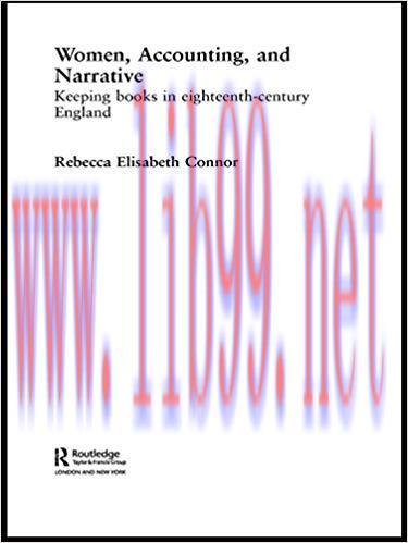 (PDF)Women, Accounting and Narrative: Keeping Books in Eighteenth-Century England (Routledge Re...