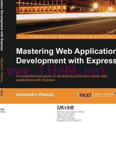 [FOX-Ebook]Mastering Web Application Development with Express