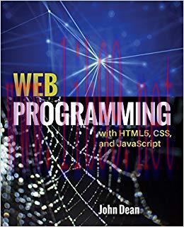 Web Programming with HTML5, CSS, and JavaScript Pap/Psc Edition,