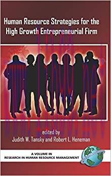 (PDF)Human Resource Strategies for the High Growth Entrepreneurial Firm (HC) (Research in Human...