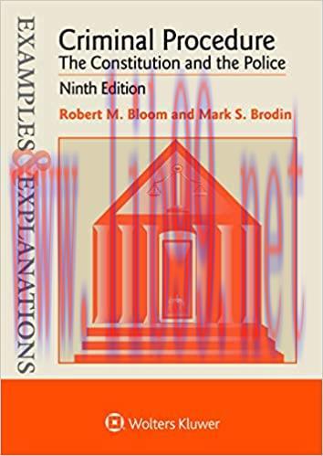 (PDF)Examples & Explanations for Criminal Procedure: The Constitution and the Police